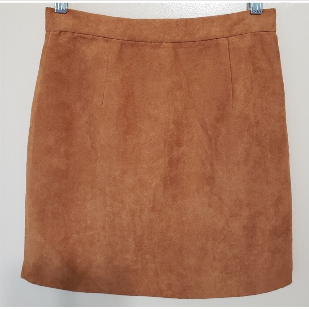 Bardot Suede Skirt, Size 6